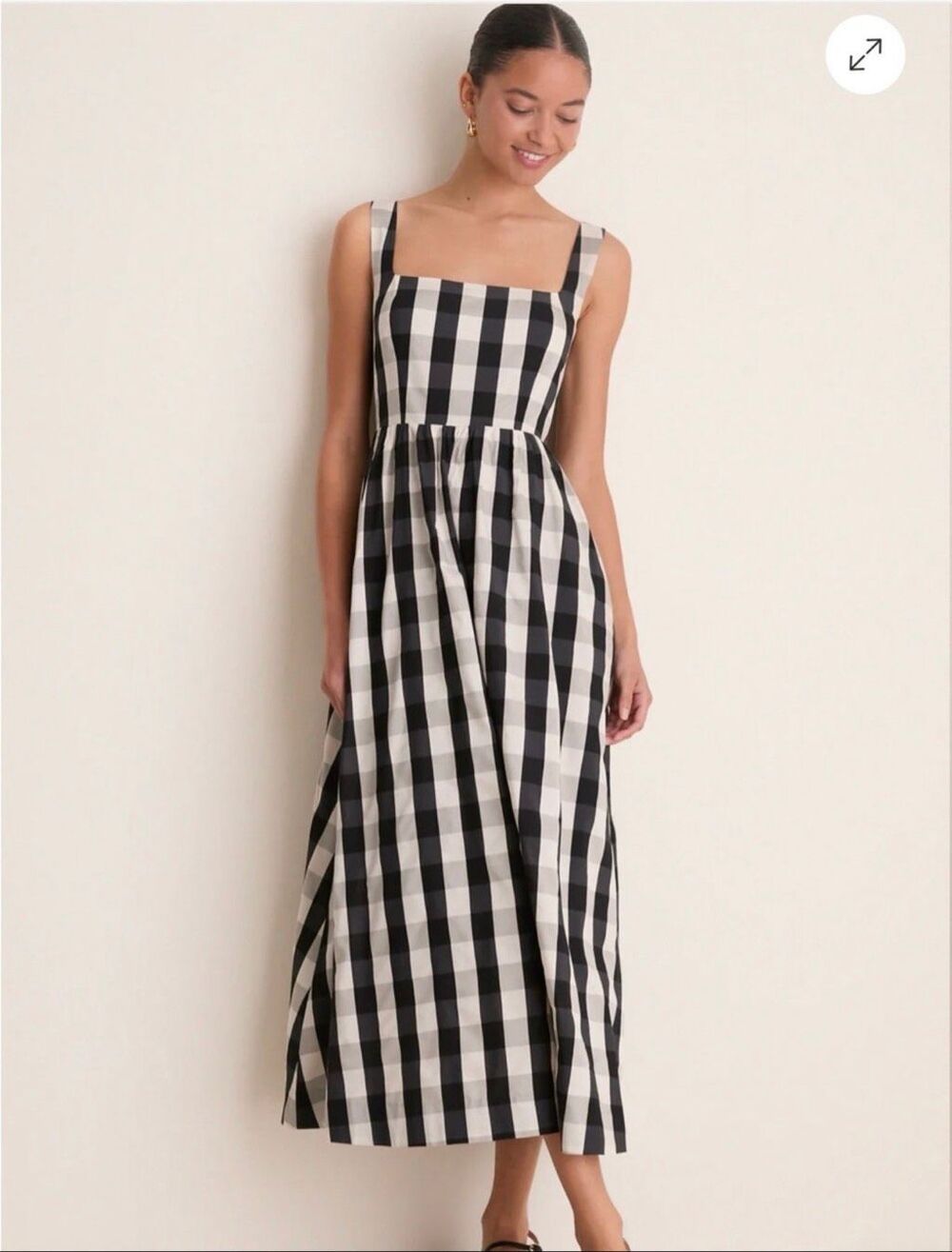 Tuckernuck Midnight Check Esme Dress S